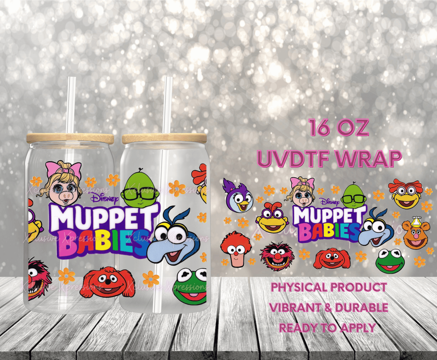 #762 80s Street Babies, Double-Sided 16 oz UVDTF