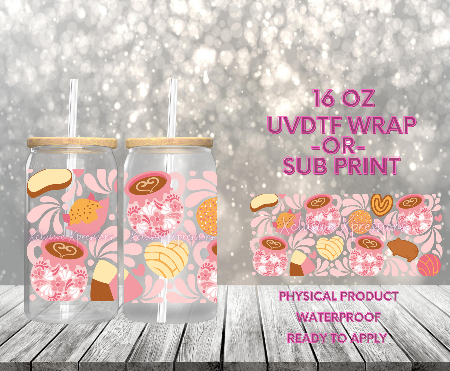 #578 Cafe Conchitas, 16 oz UVDTF P2O