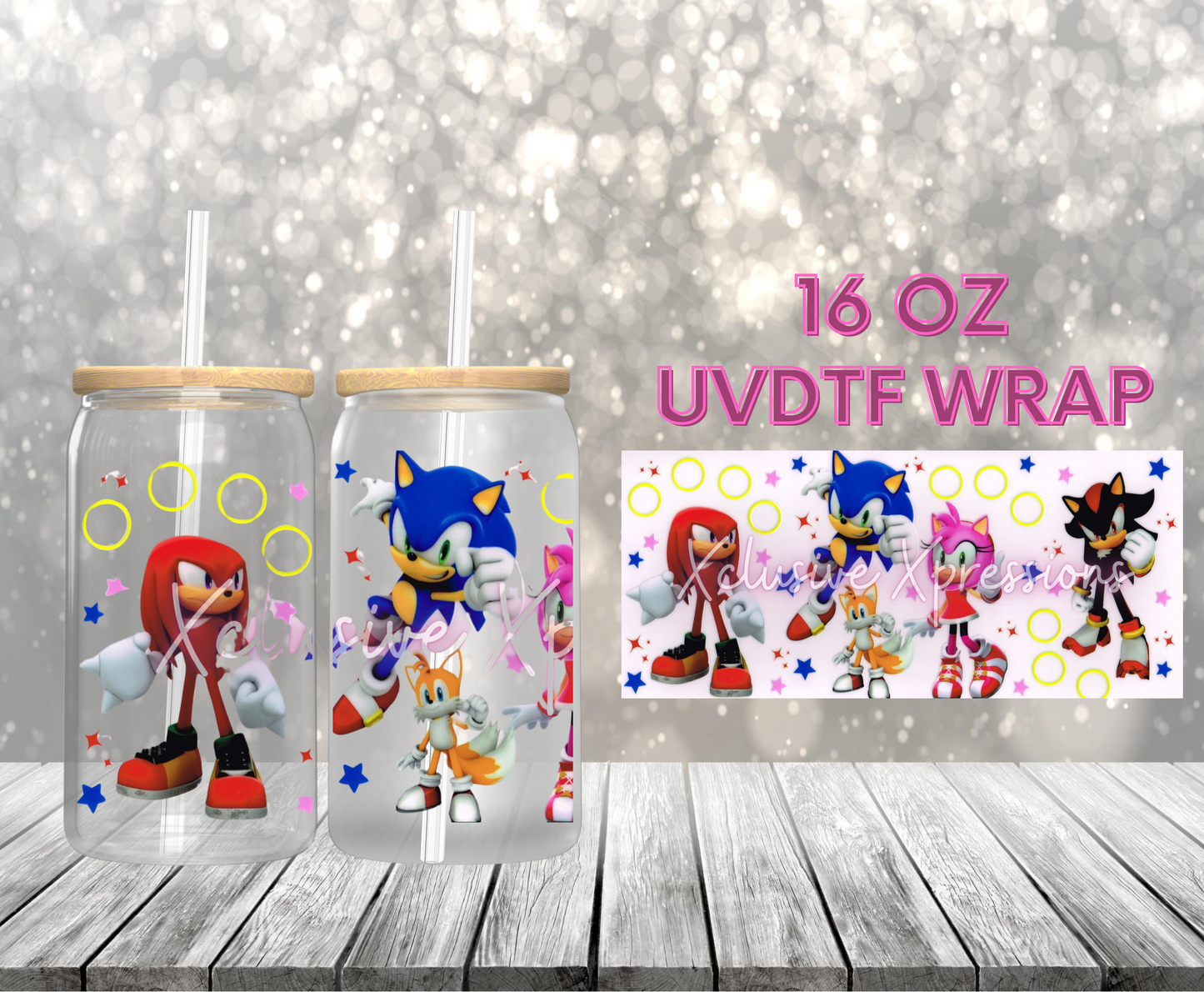 #270 SoniX Rings, 16 oz UVDTF