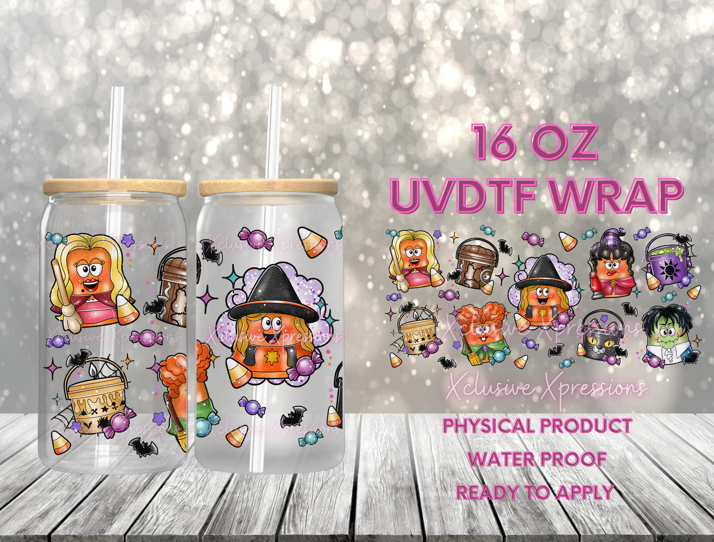 #576 Halloween Candy Nuggets, 16 oz UVDTF P2O