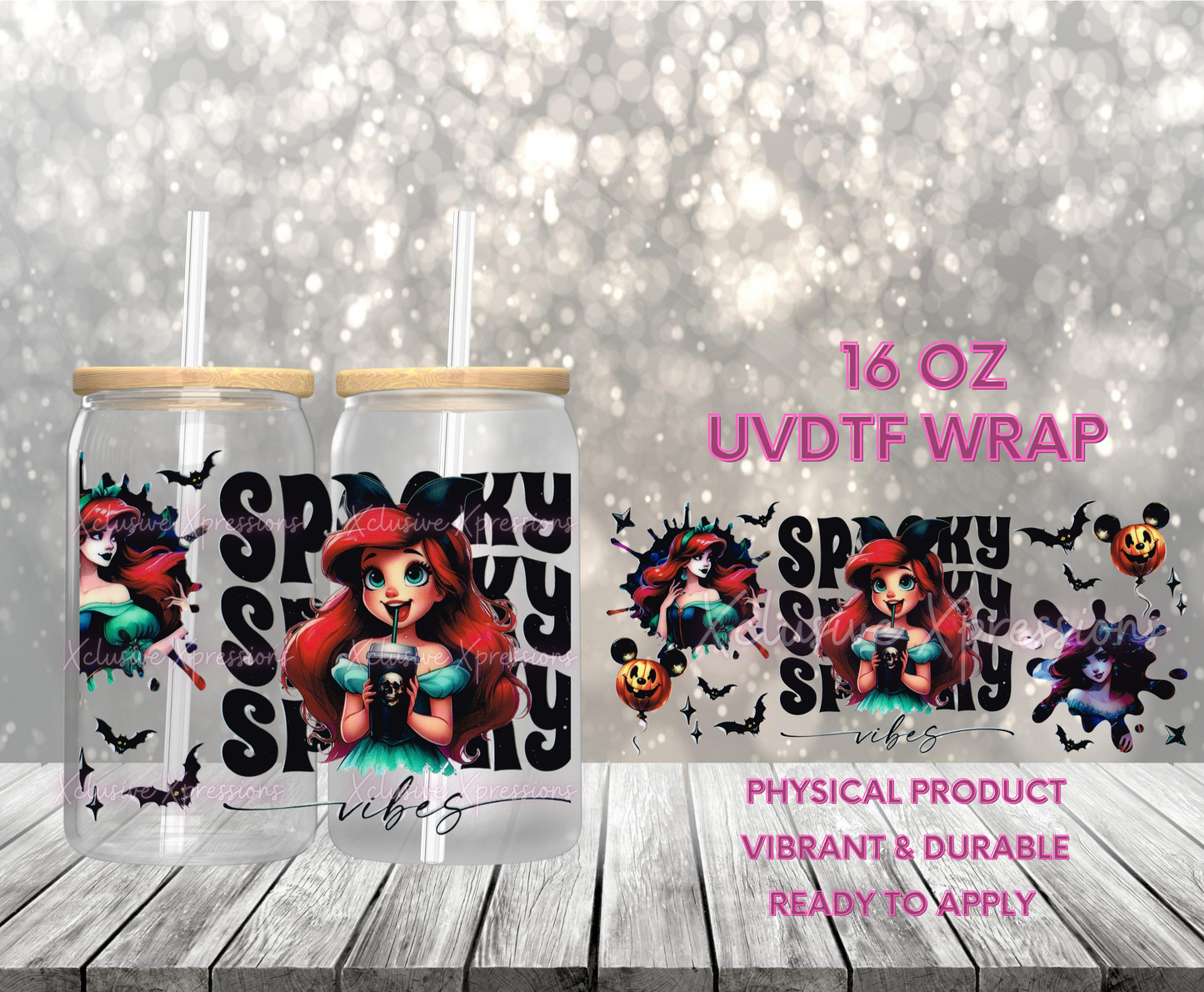 #676 Spooky Mermaid, Double-sided RTS