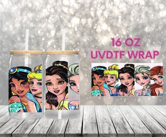 #54 Princess Crew, 16 oz UVDTF