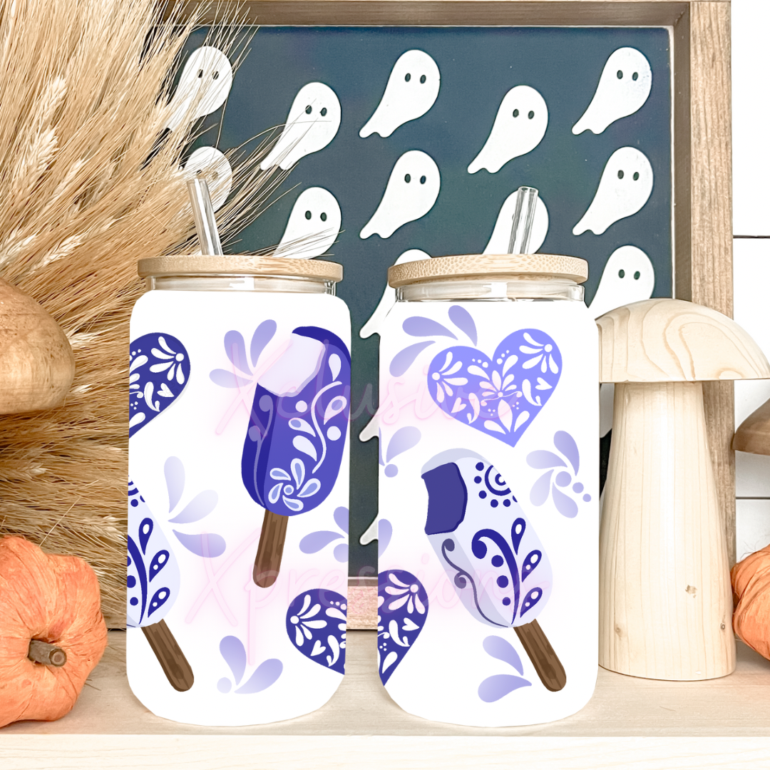 #563 Popsicle Talavera, 16 oz UVDTF P2O