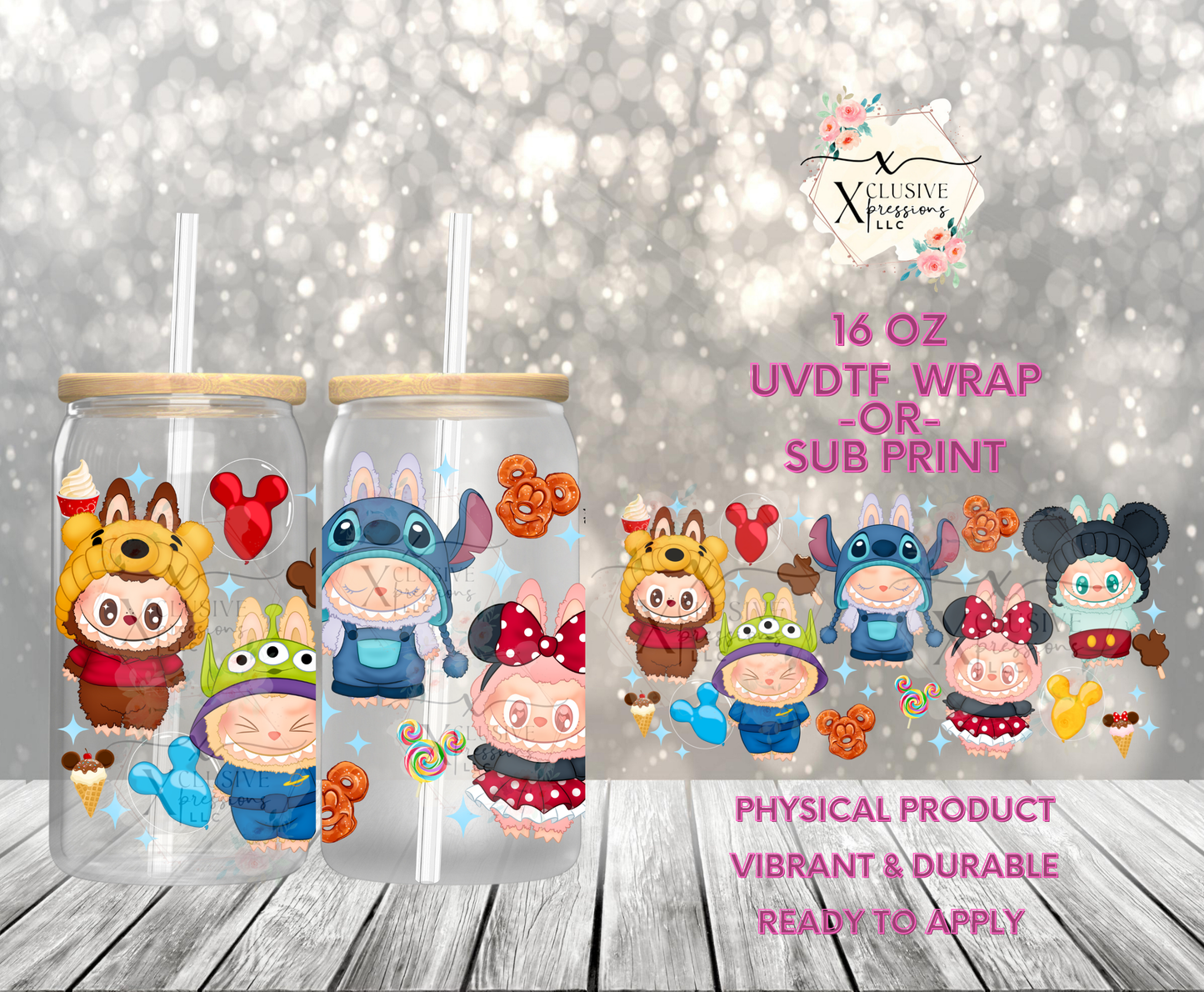 #970 La Bubu Dsy, 16 oz UVDTF P2O