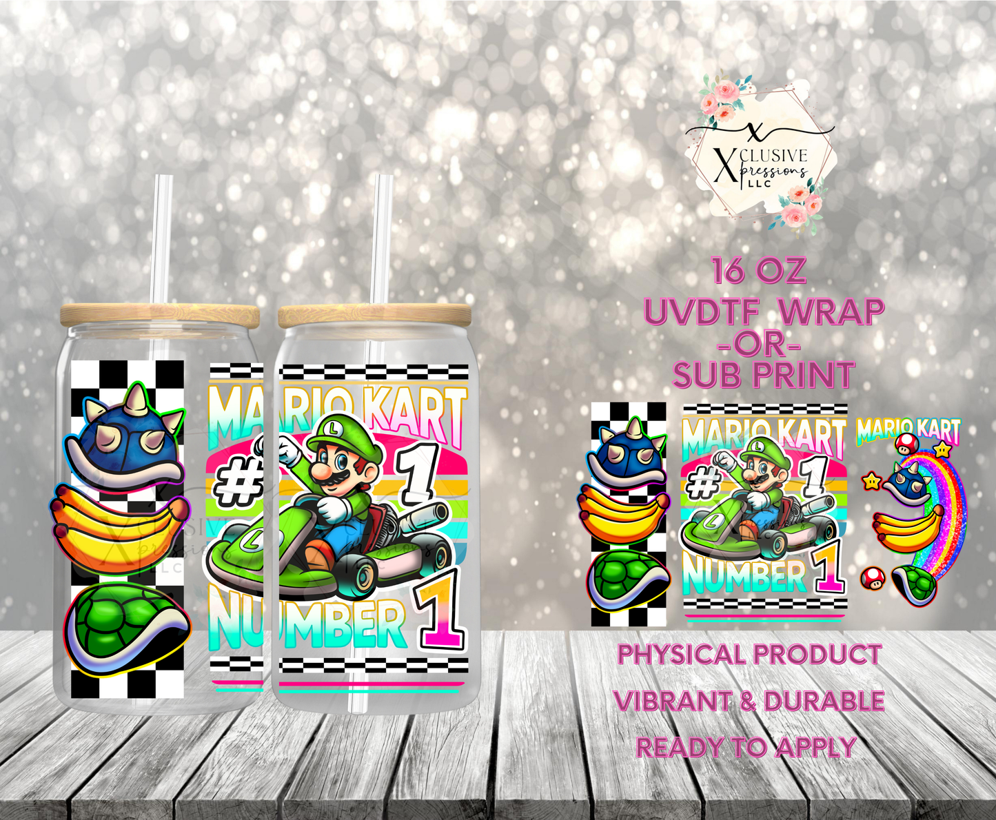 #932 Super Green Plumber Cart, UVDTF Decal P2O