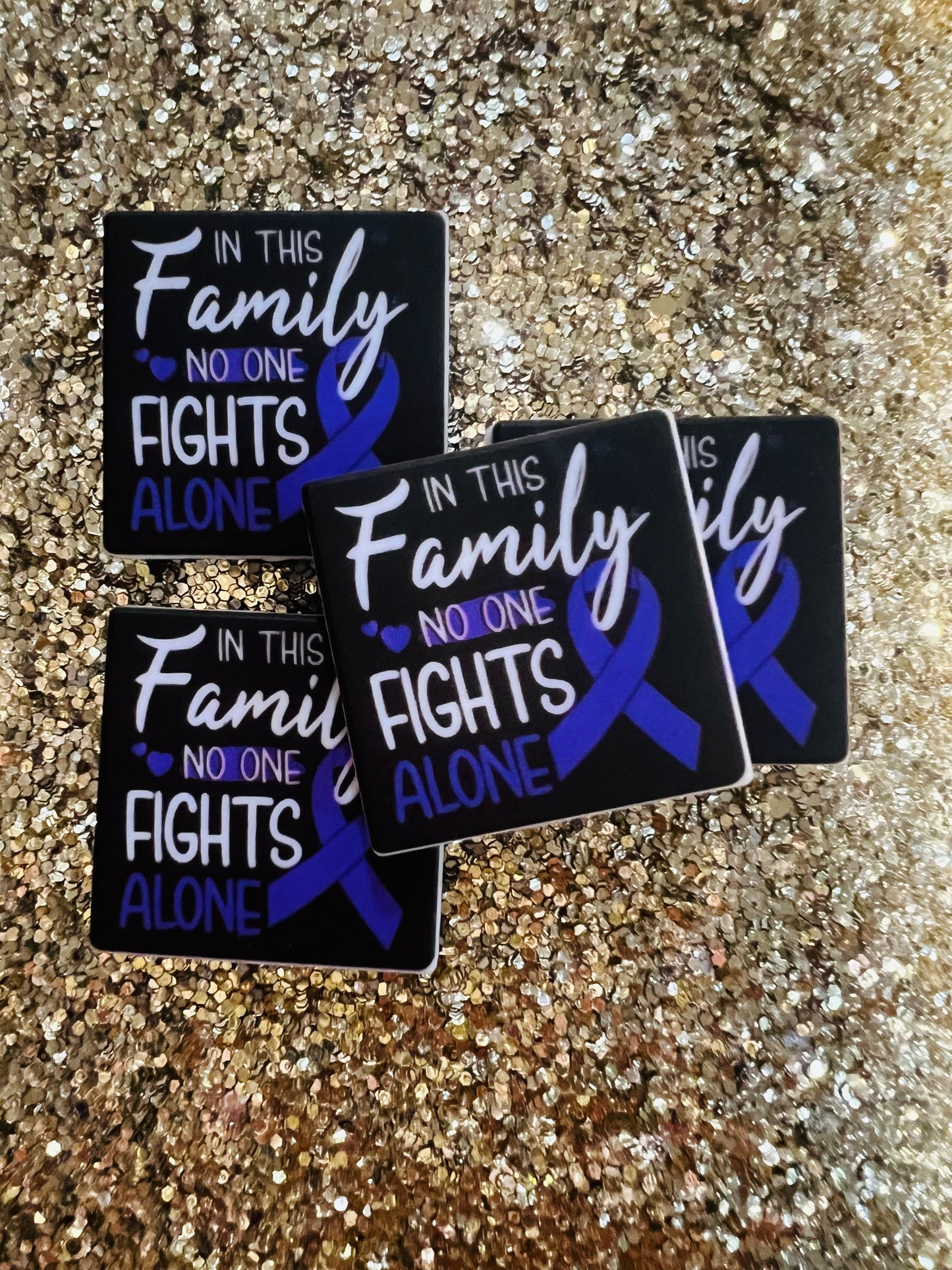 Alzheimers & Lupus Ribbon Focal