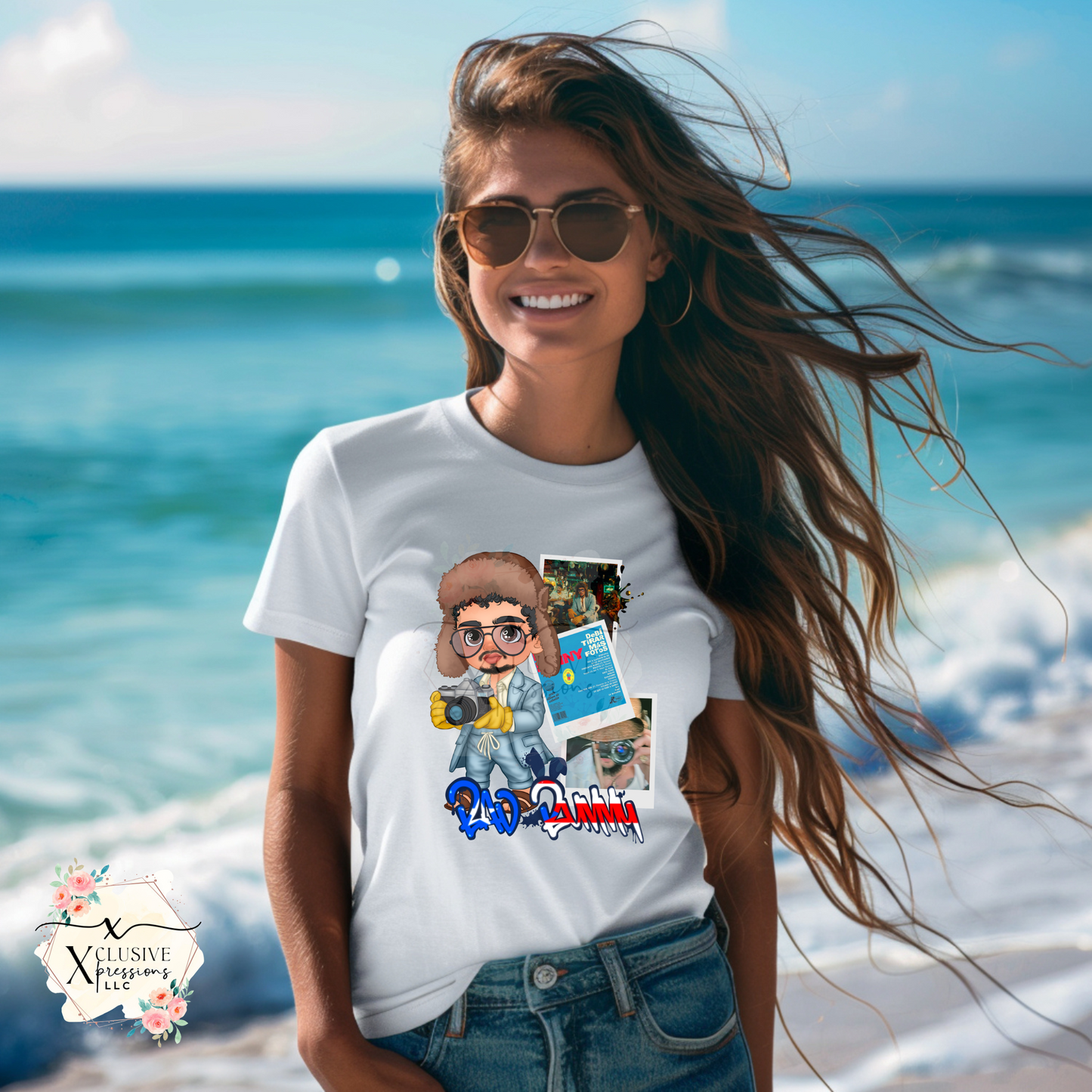 Bad Bunny, DTF & Sublimation Print POD