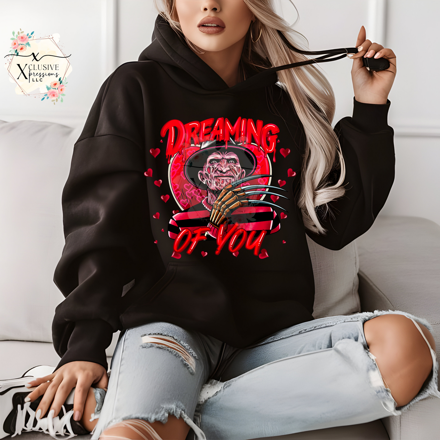 Edward Scissors Horror, DTF & Sublimation P2O