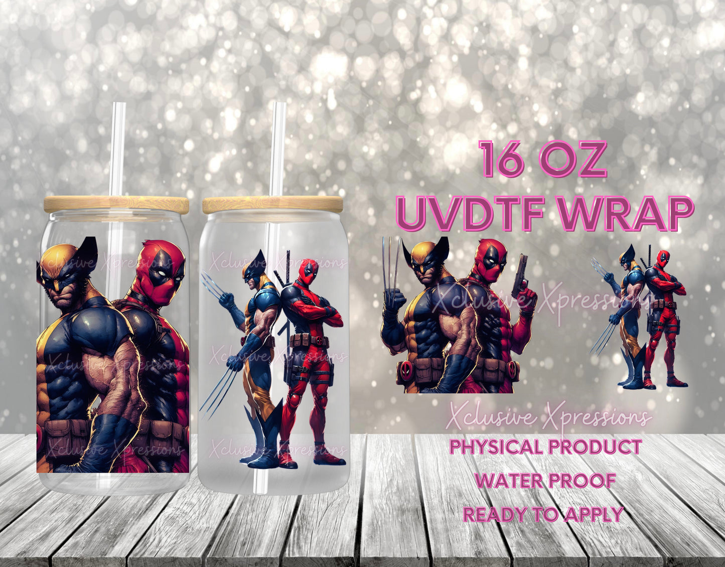 #566 Dead Wolf 1, 16 oz UVDTF P2O
