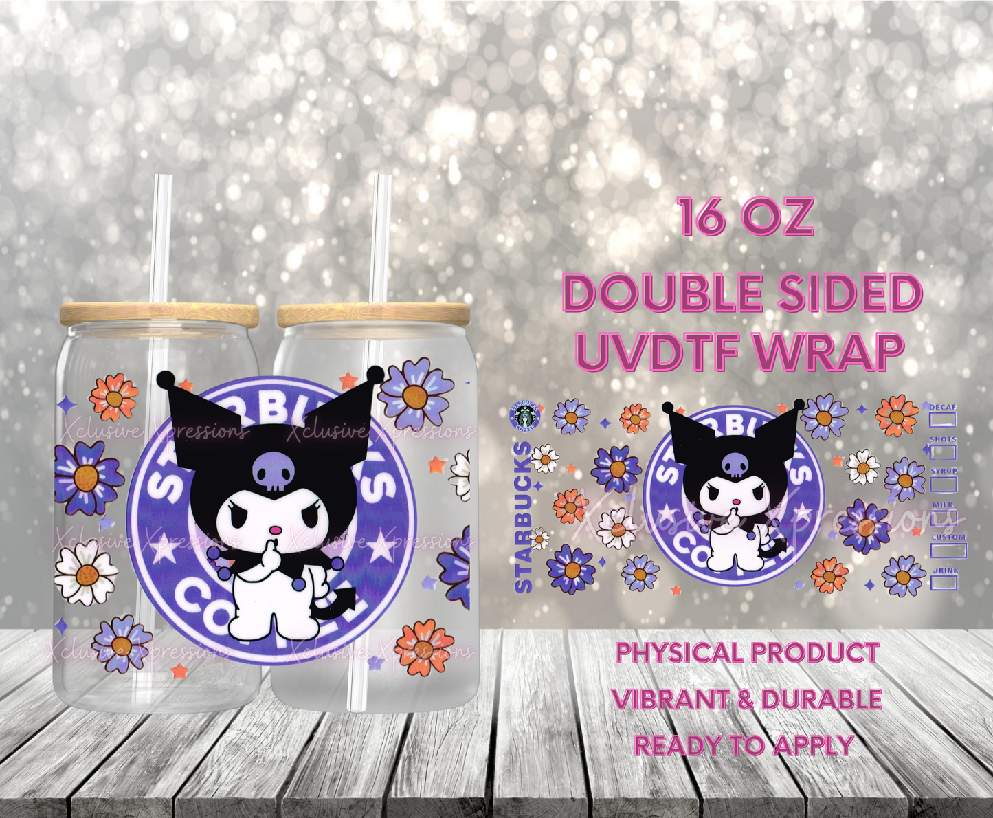 #859, HK Kuku Flowers, UVDTF RTS