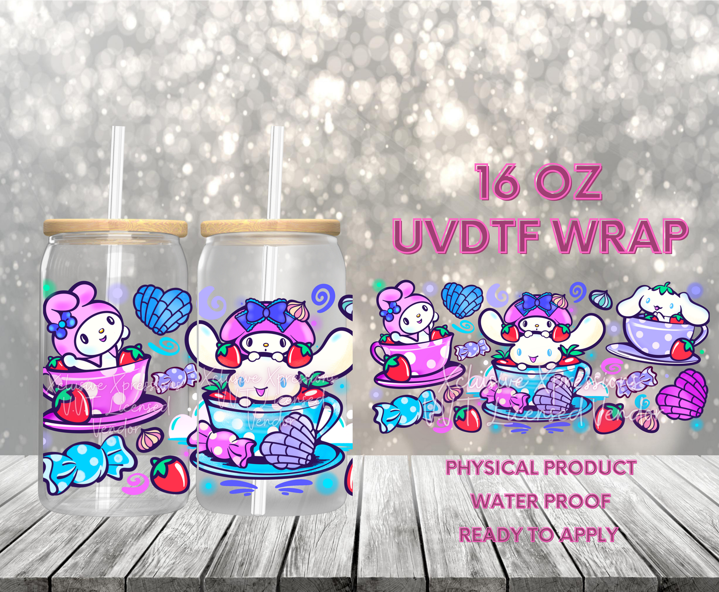 #399 HK Berry Conchitas, 16 oz UVDTF P2O
