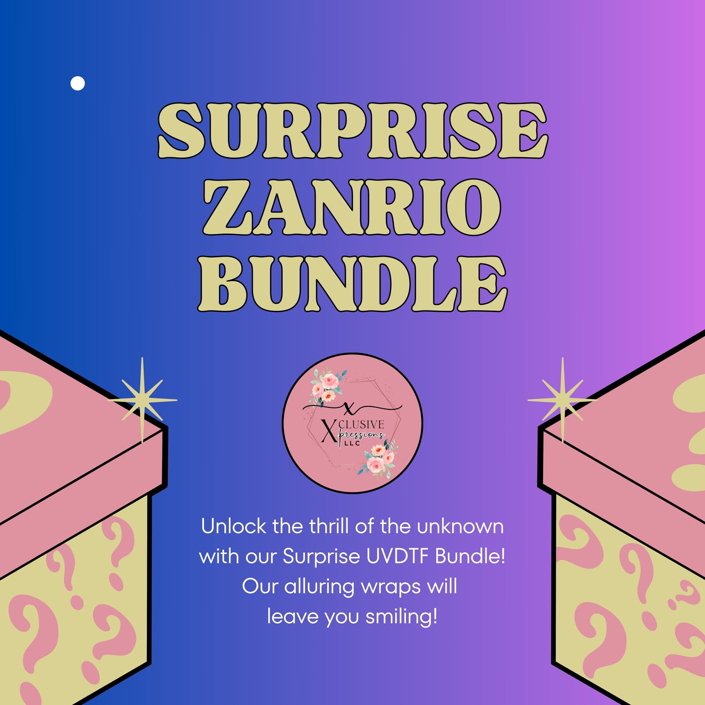 HK Crew Surprise Bundle, Qty 10 UVDTF