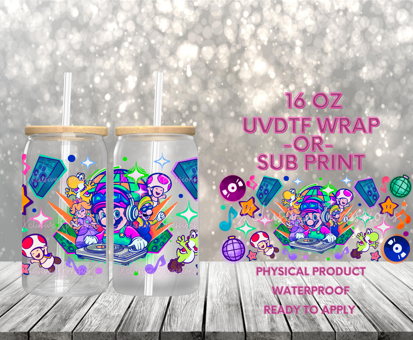 #658, Plumber DJ, UVDTF P2O