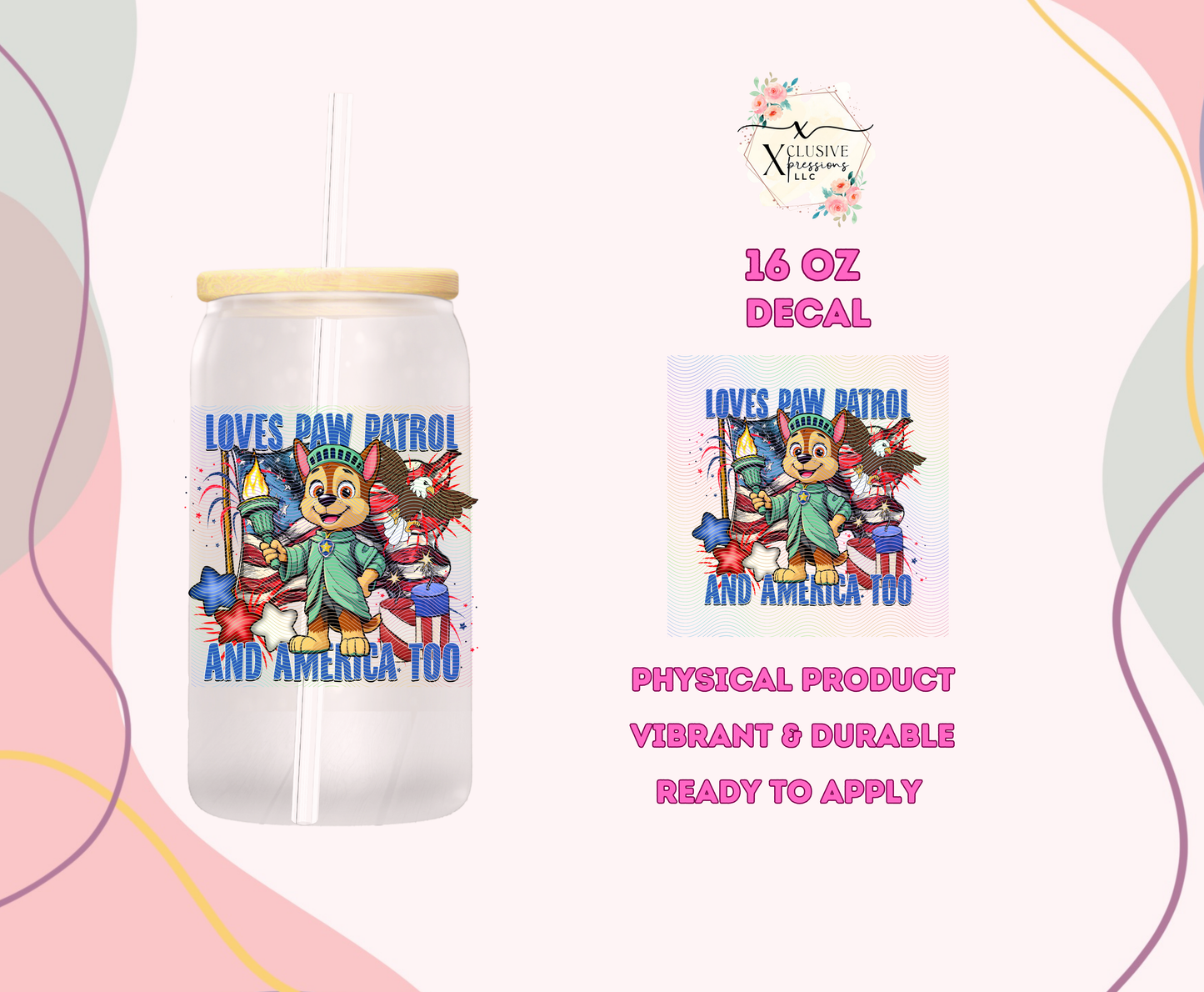 #1103 Paw Dog, Decal P2O