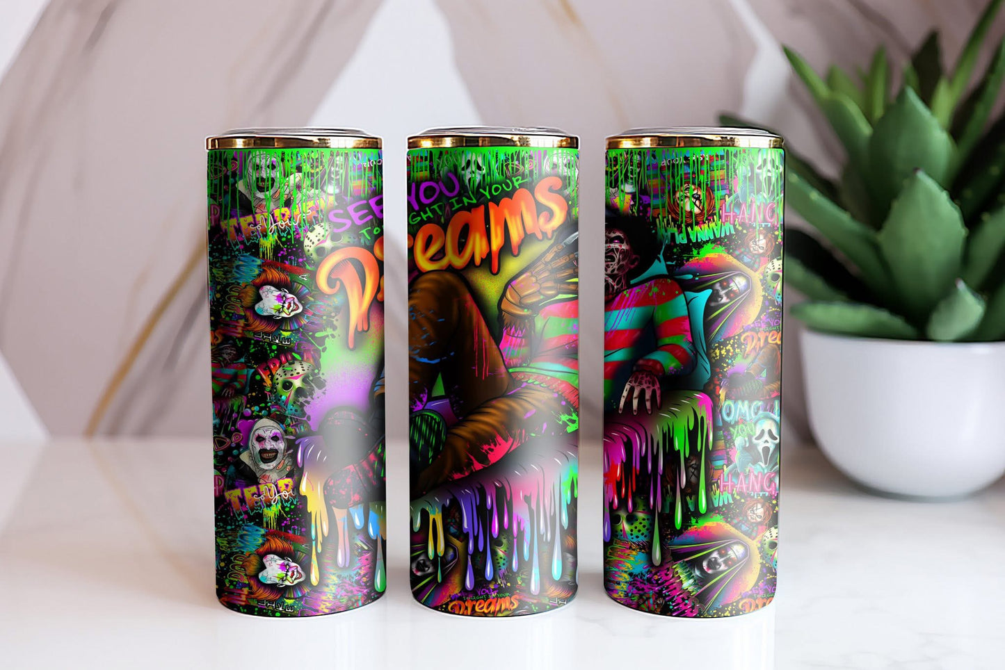 #1113 Horror Splatter Freedie Collection, P2O