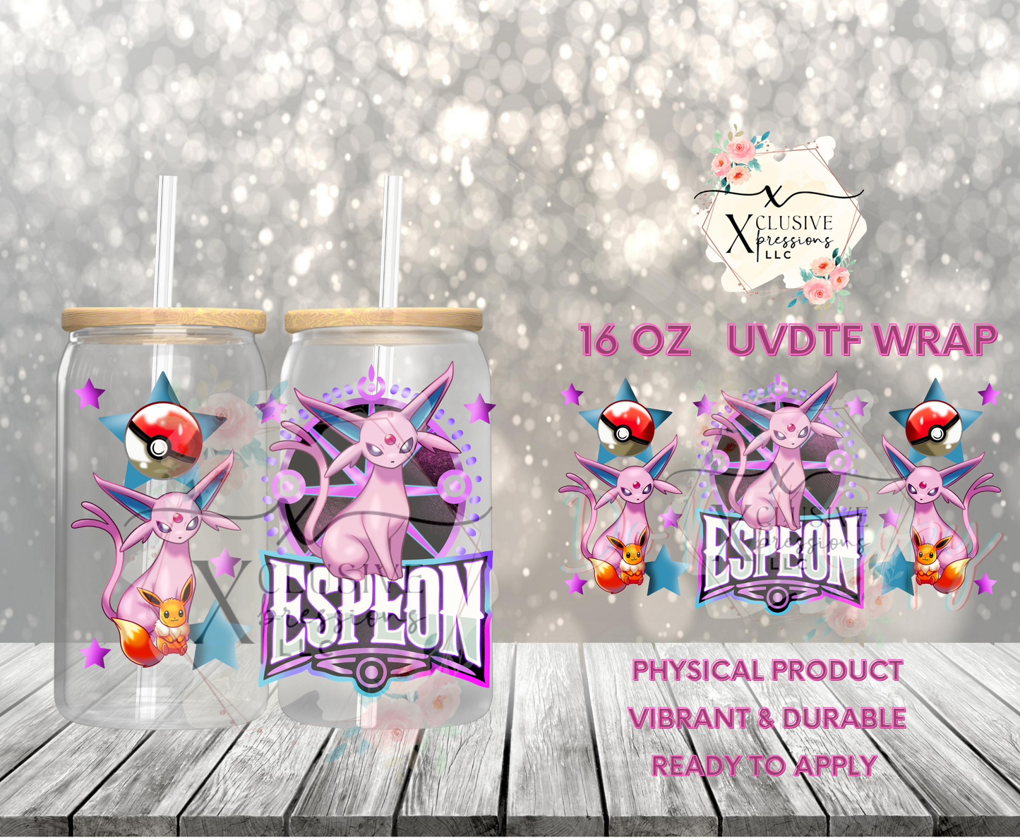 #865, Poke Espe 16 oz UVDTF P20