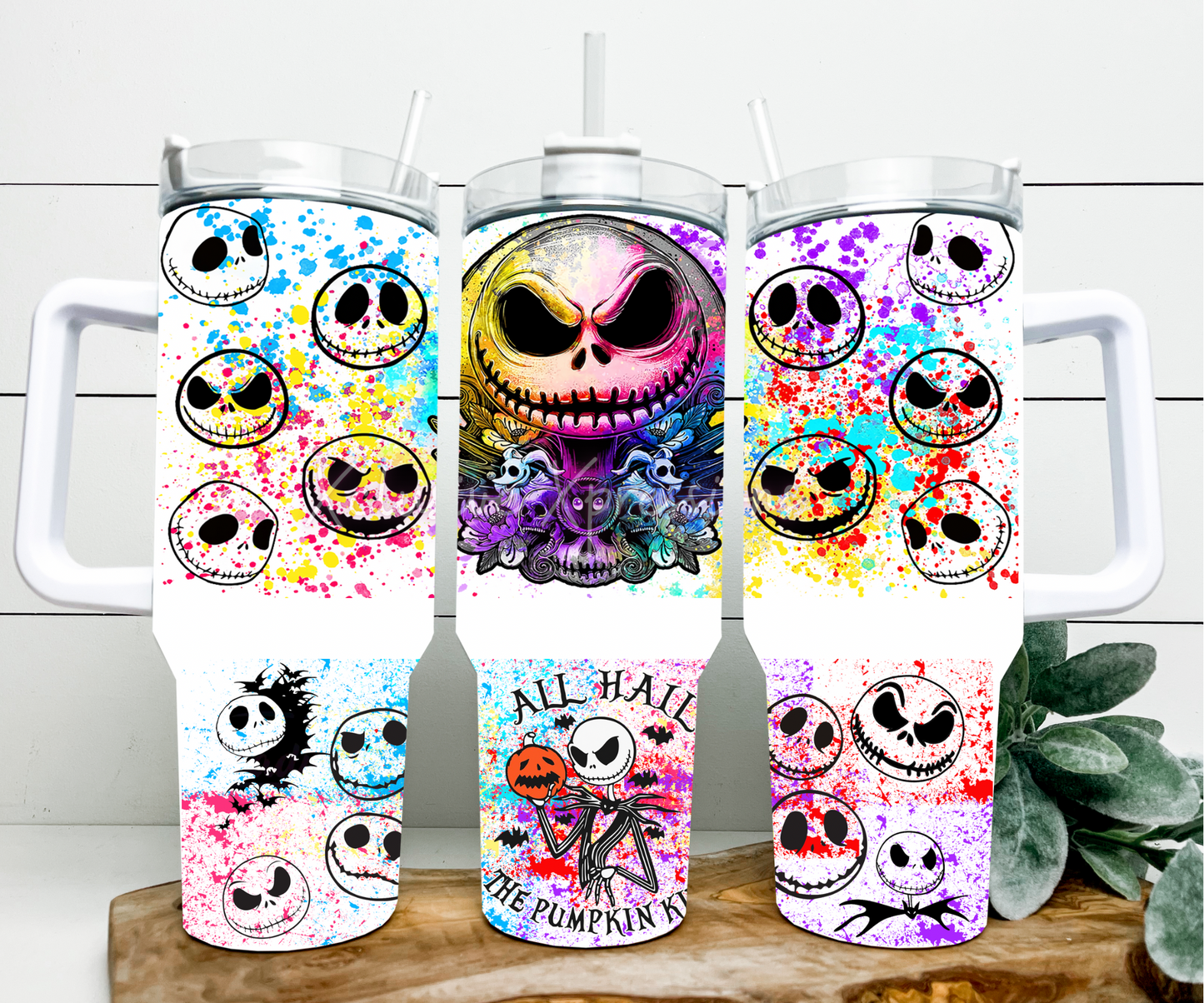 Nightmare Skeleton, 40 oz Sub Design Tumbler Mug