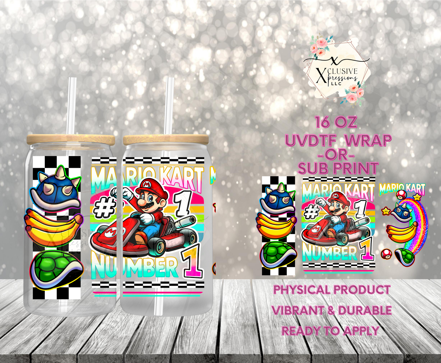 #931 Super Red Plumber Cart, UVDTF Decal P2O