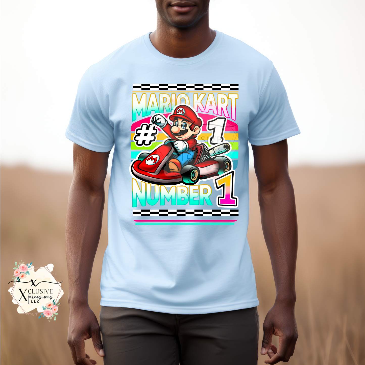 Super Plumber Red Cart, DTF & Sublimation P2O