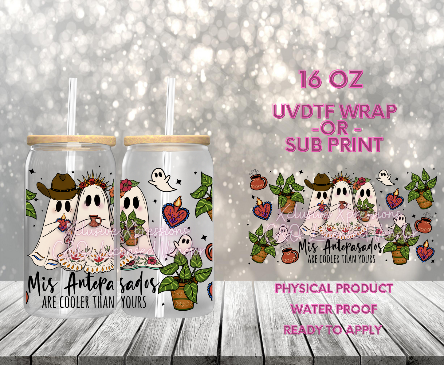 #591 Antipasado Ghosts, 16 oz P2O