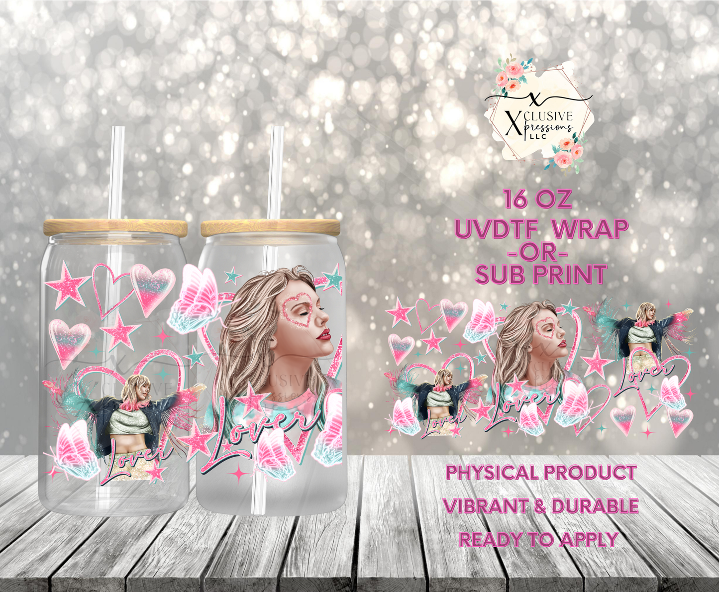 #868 Taylor, 16 oz UVDTF P2O