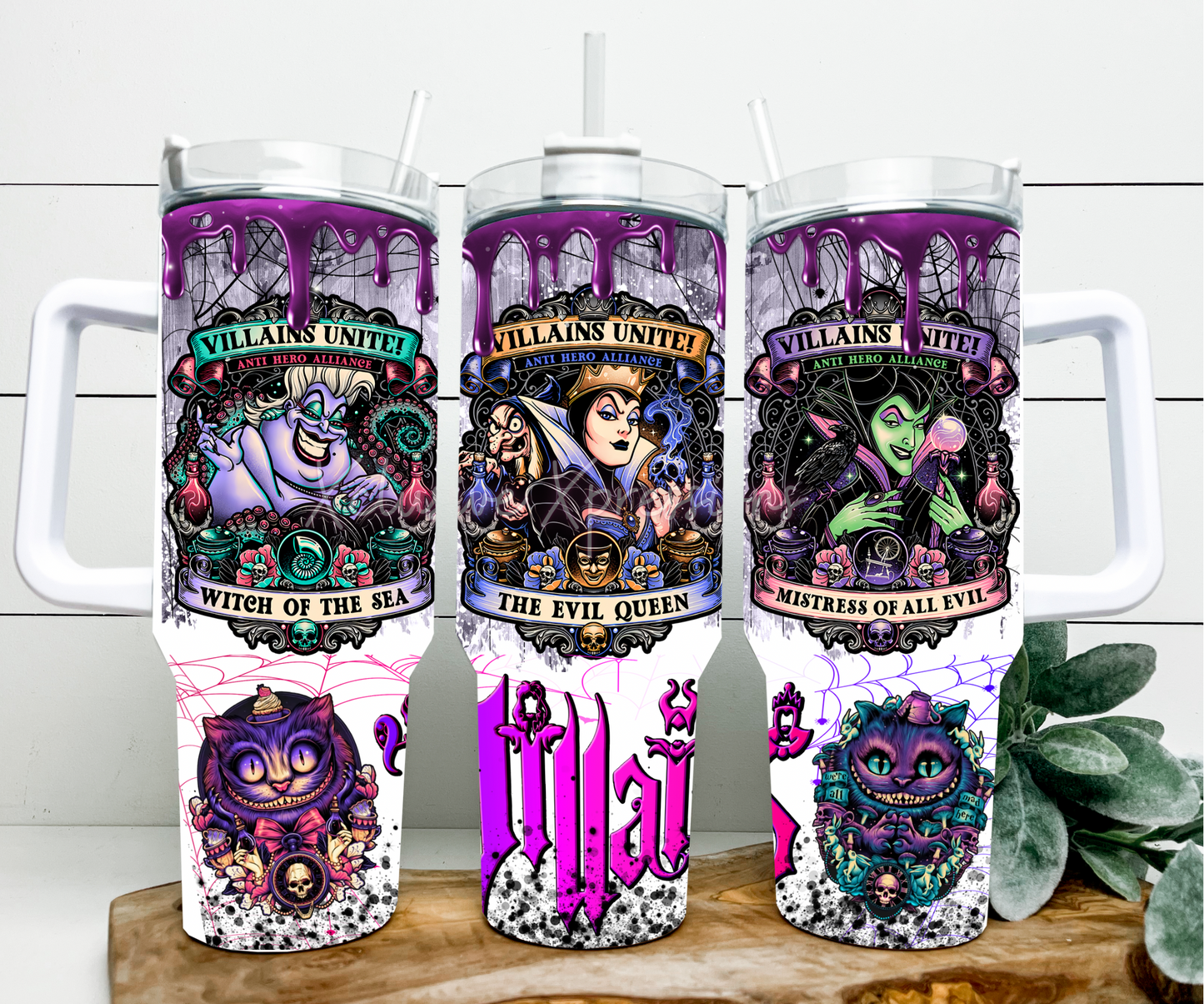 Villains, 40 oz Sub Design Tumbler Mug