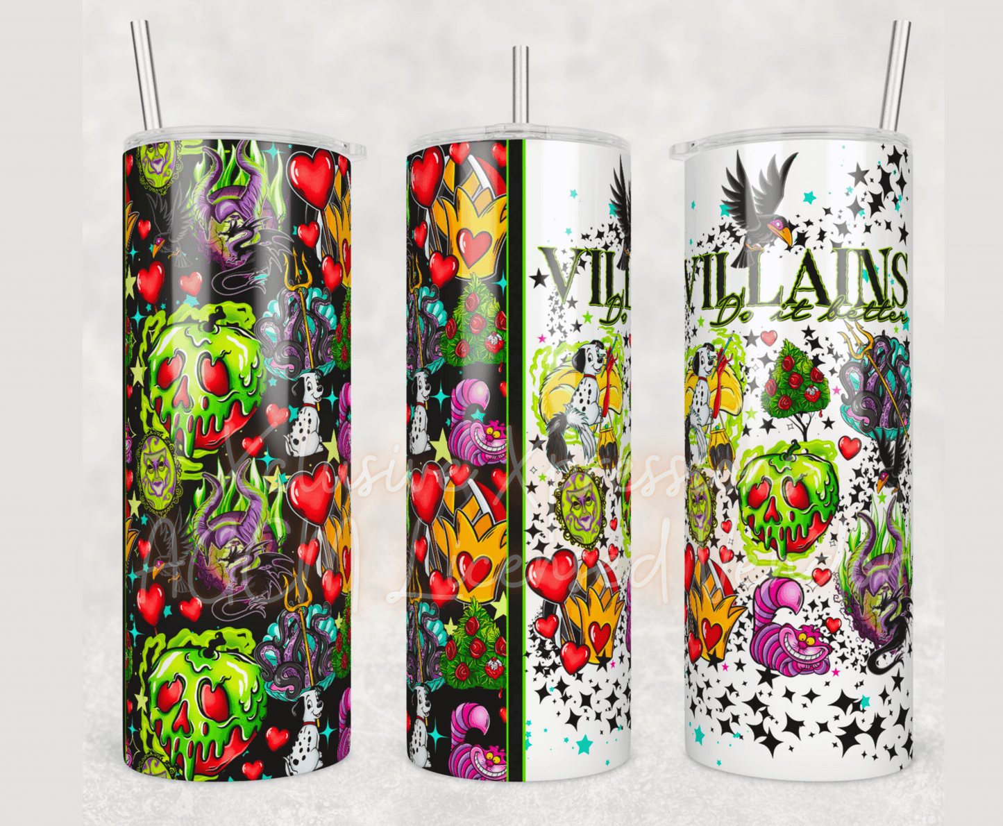 #711 Villian Apple, 16 oz UVDTF and 20 oz P20