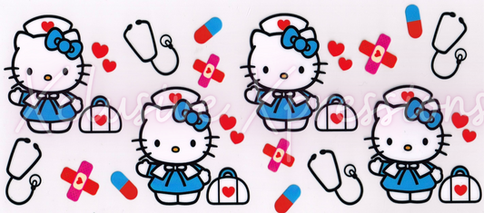 #252 HK Nurse, 16 oz UVDTF