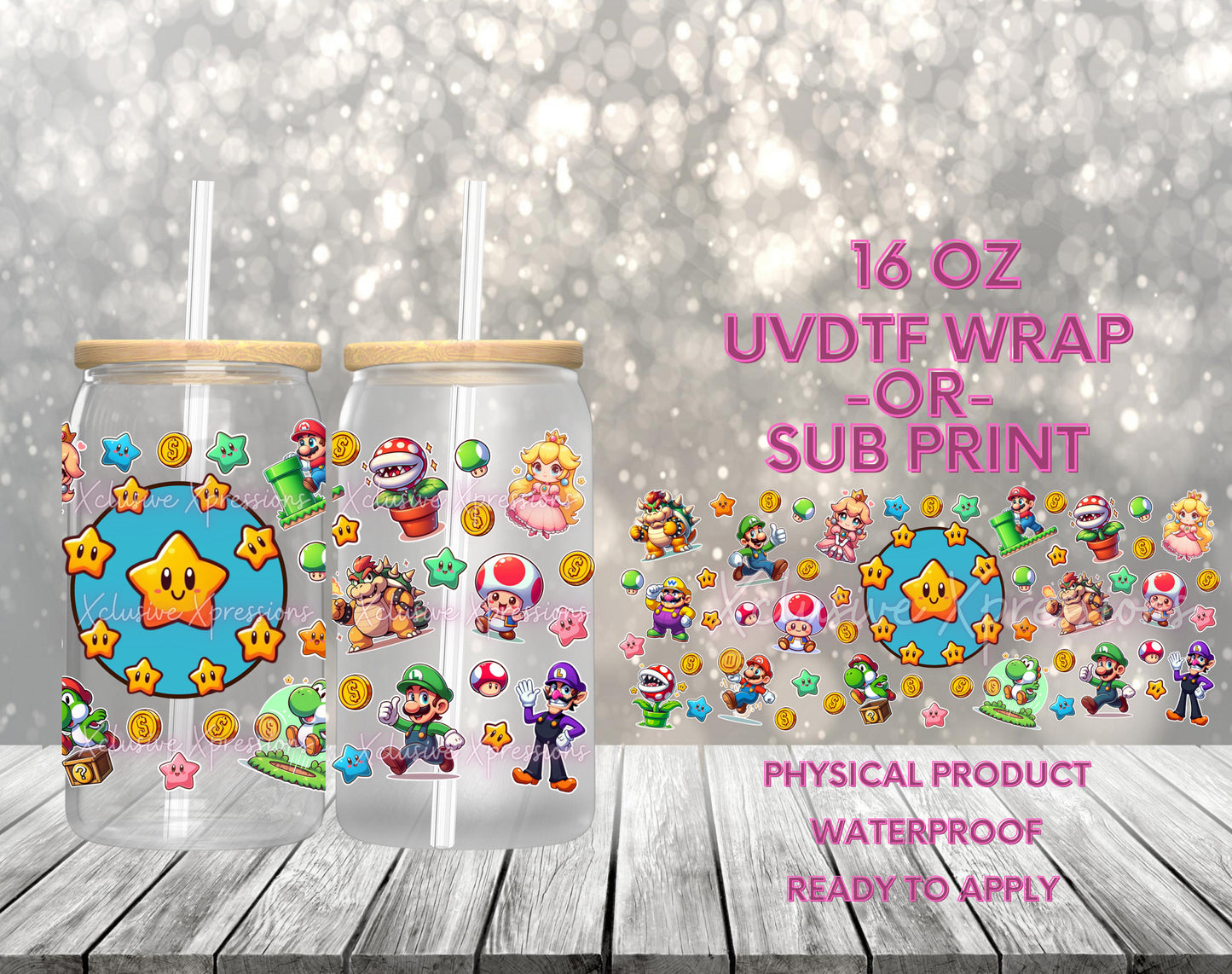 #646, Plumber World, 16 oz UVDTF P2O