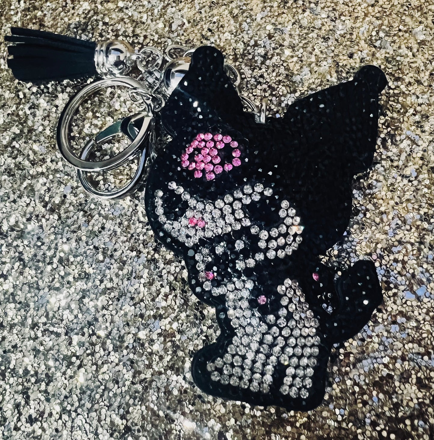 Kuku Rhinestone Keychain