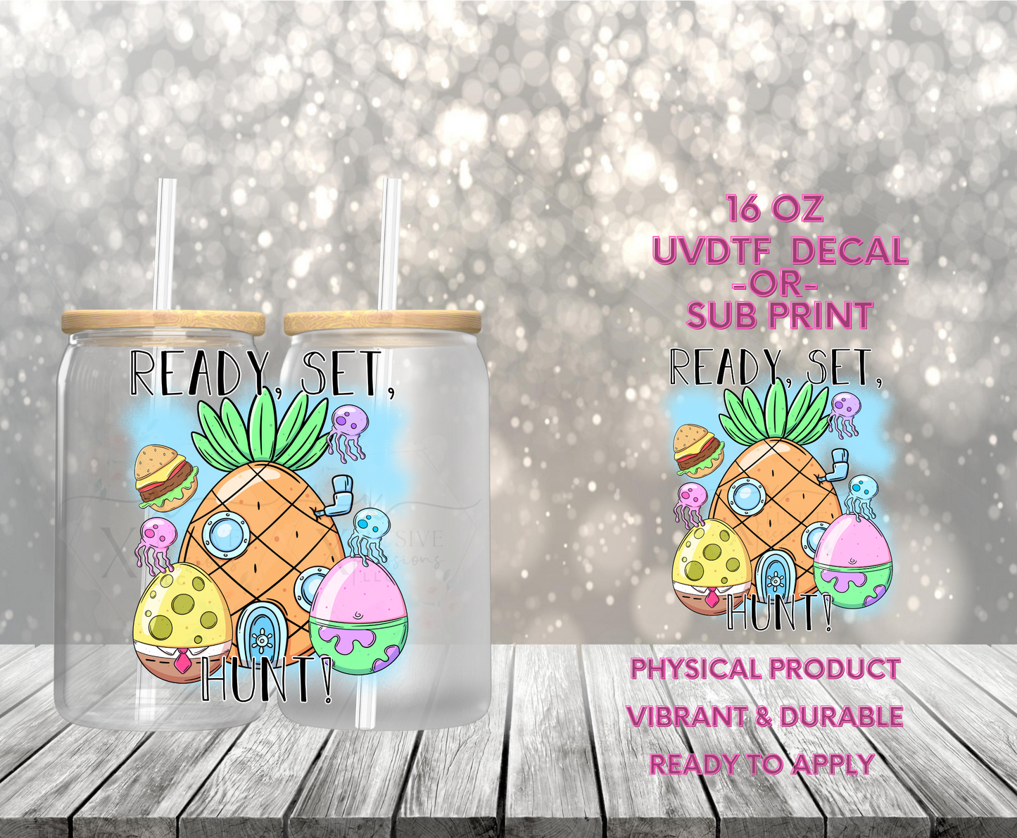 #984 Sponge Easter, Decal P2O