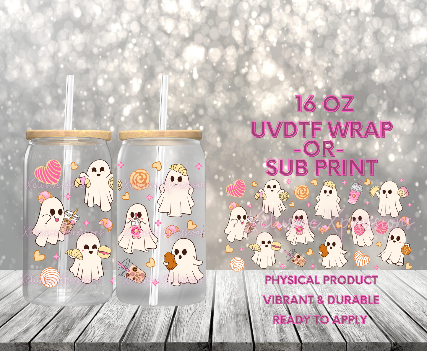 #672, Ghost Conchitas, 16 oz P20