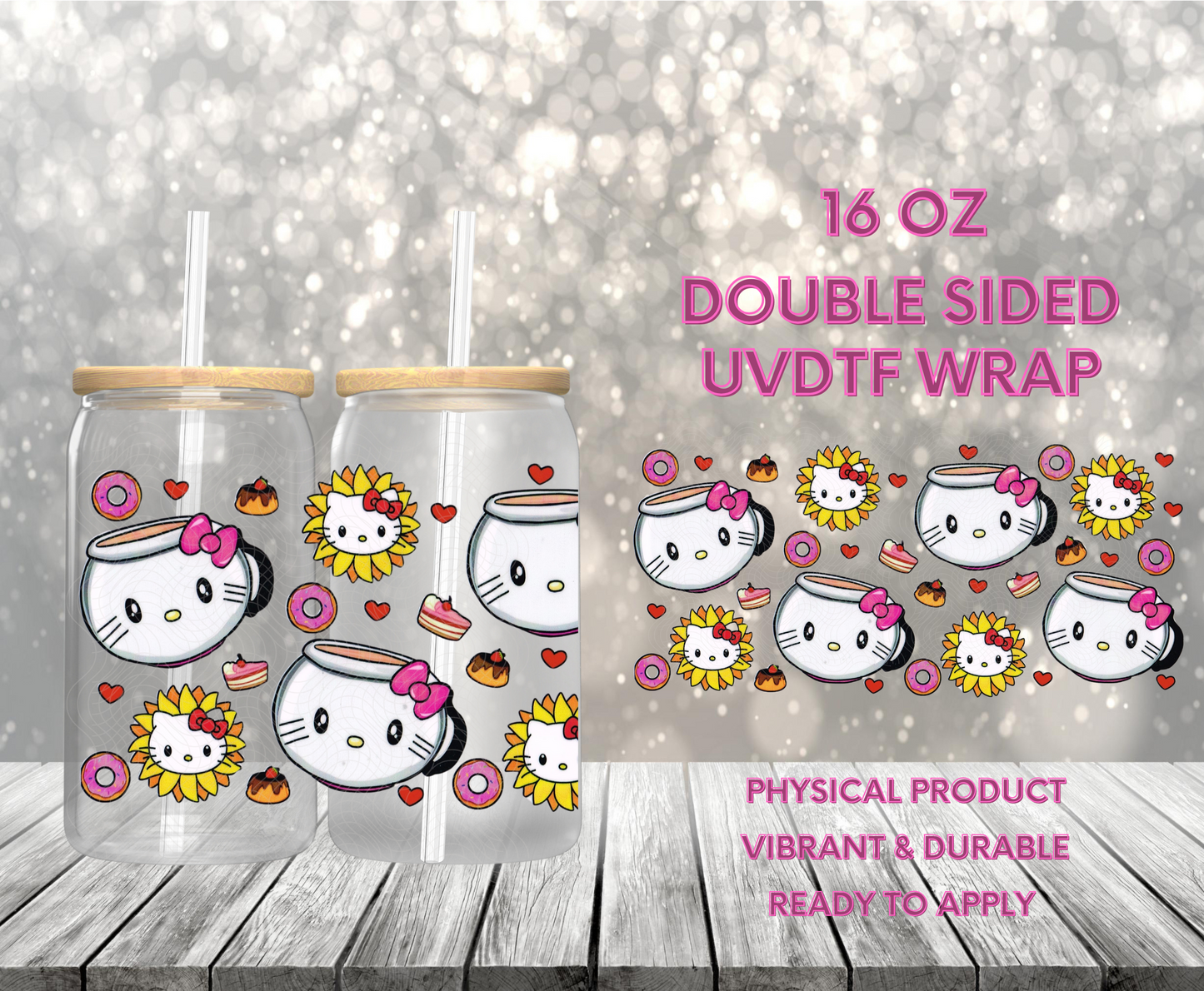 #1000 HK Mugs, 16 oz Double-sided UVDTF