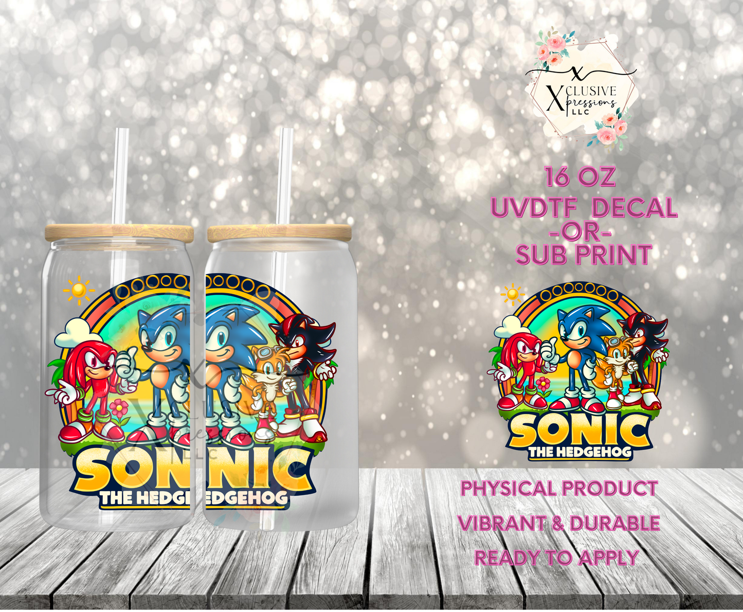 #917 Soni X, UVDTF Decal P2O