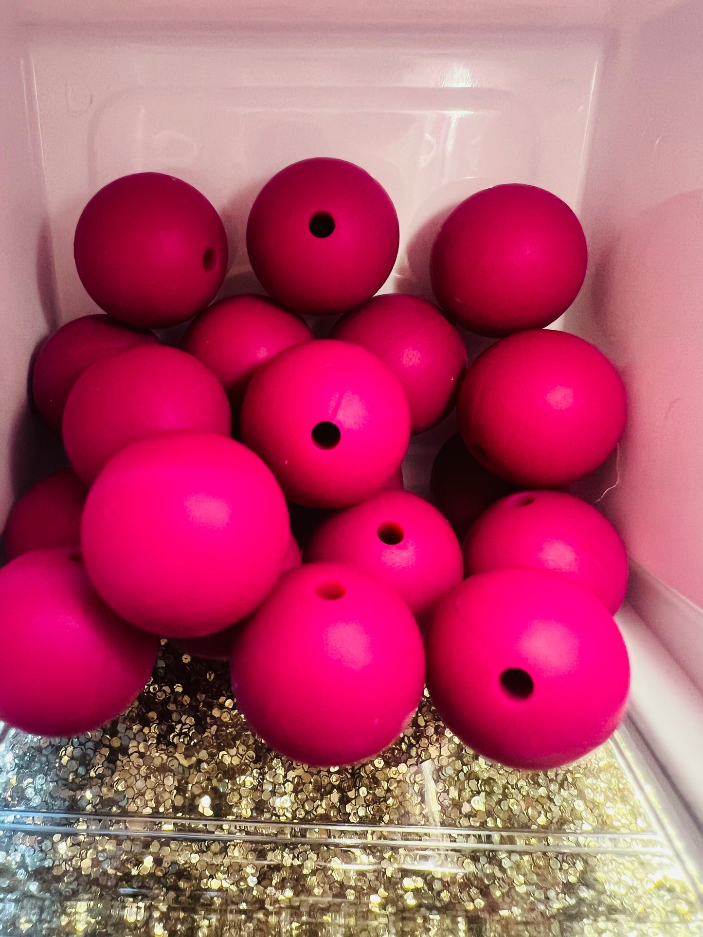 Gum Drop, 15 mm Silicone Beads