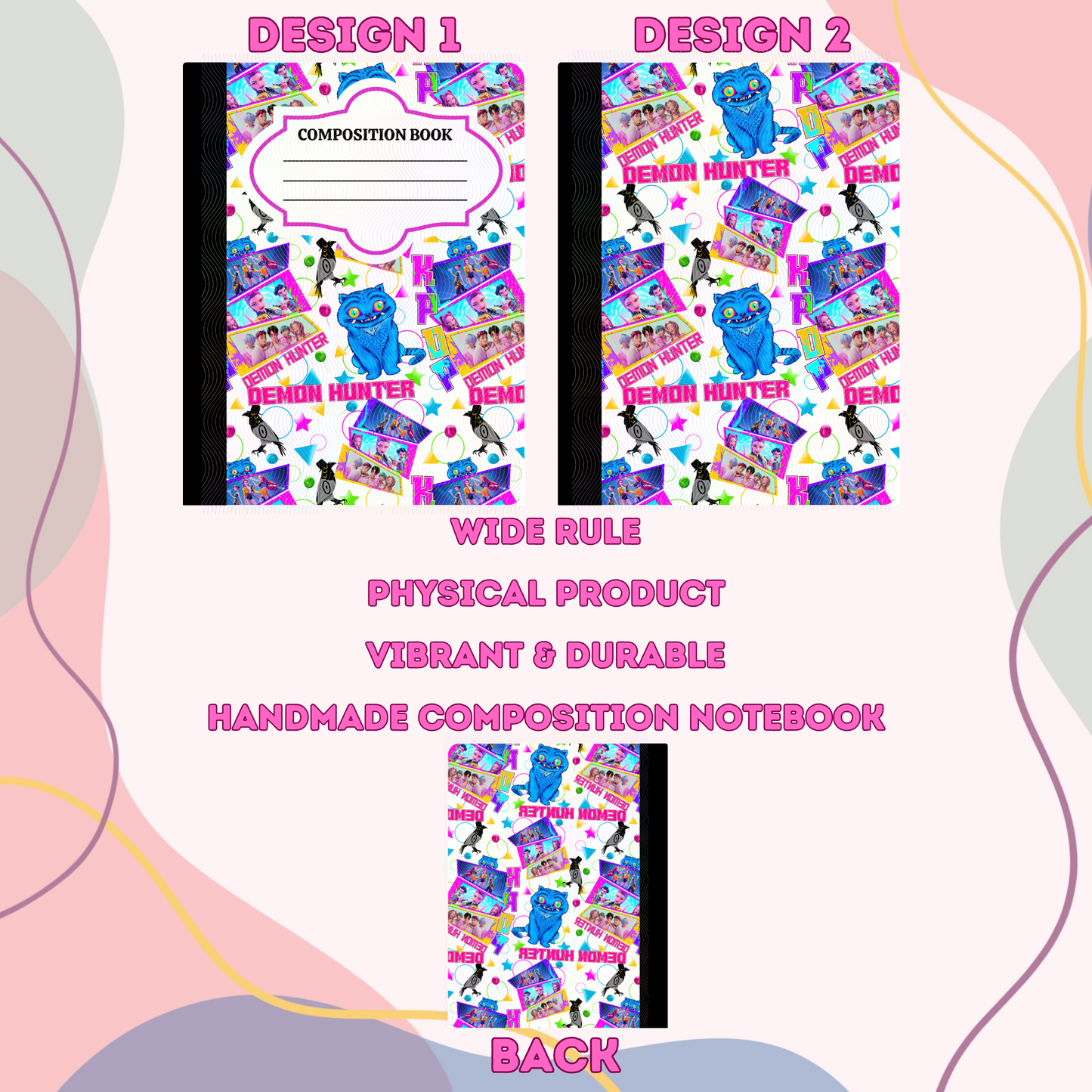 Demon Cat - Composition Notebook