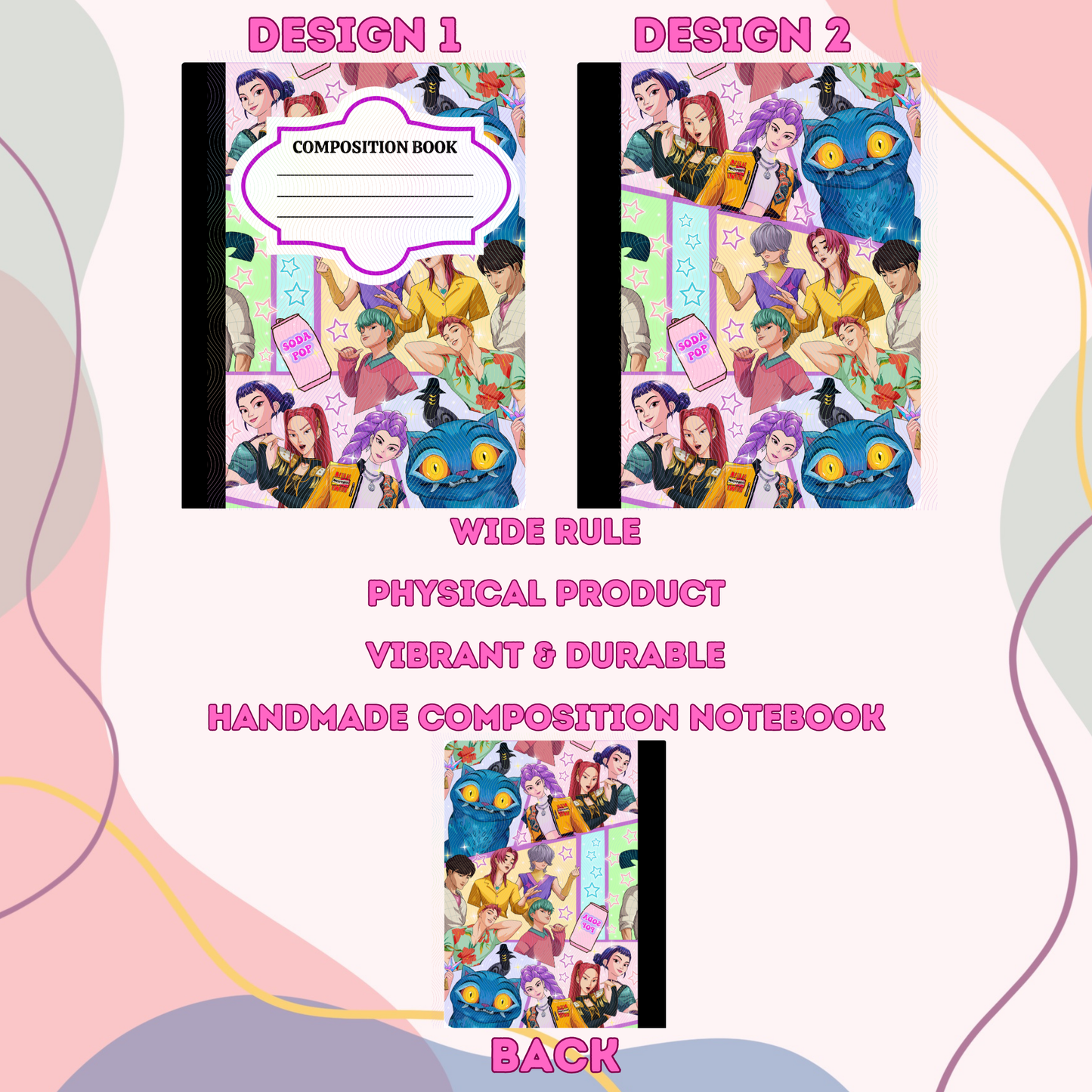 Hunters Soda Pop- Composition Notebook