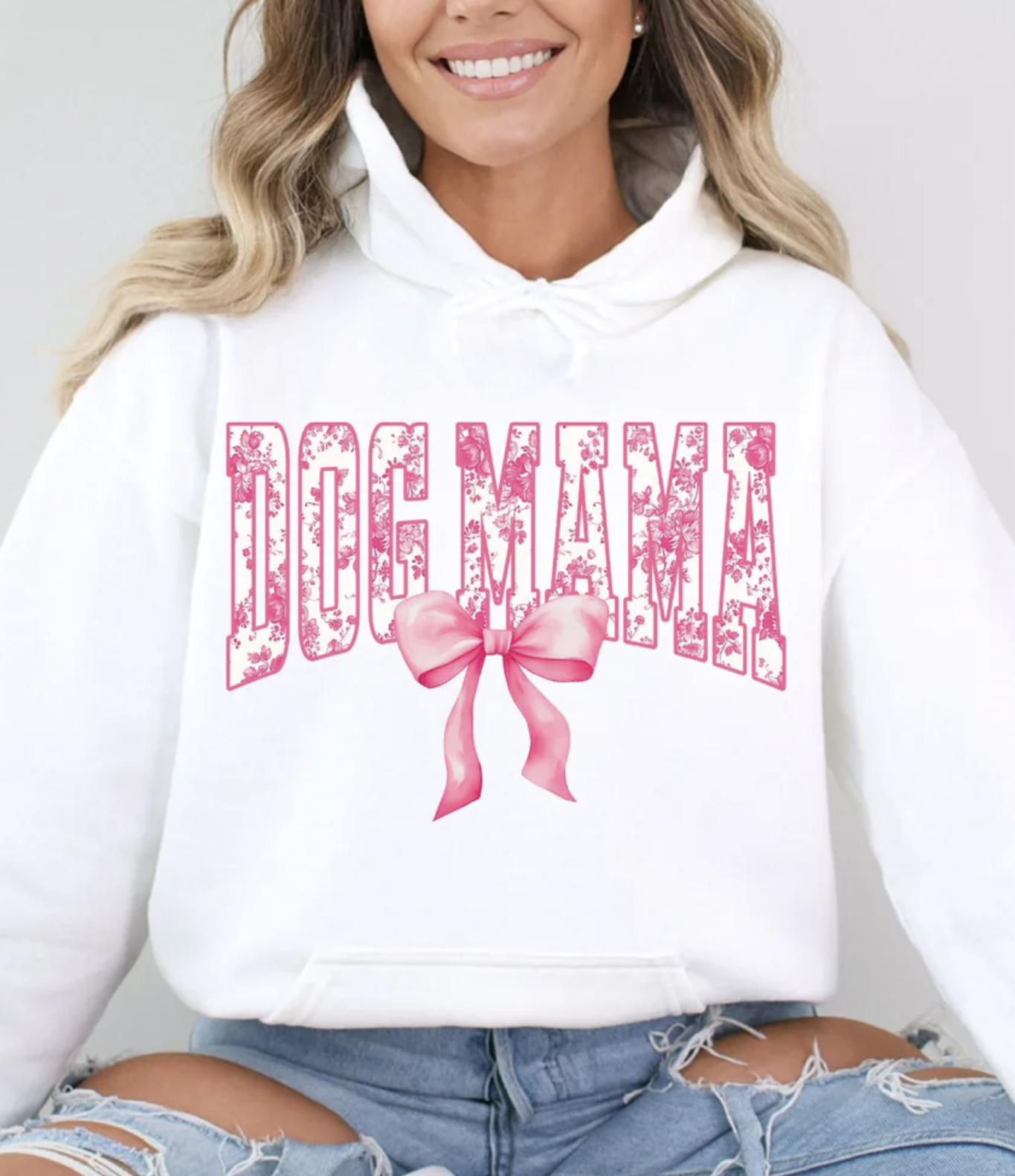 Dog Mama, Glitter Screenprint