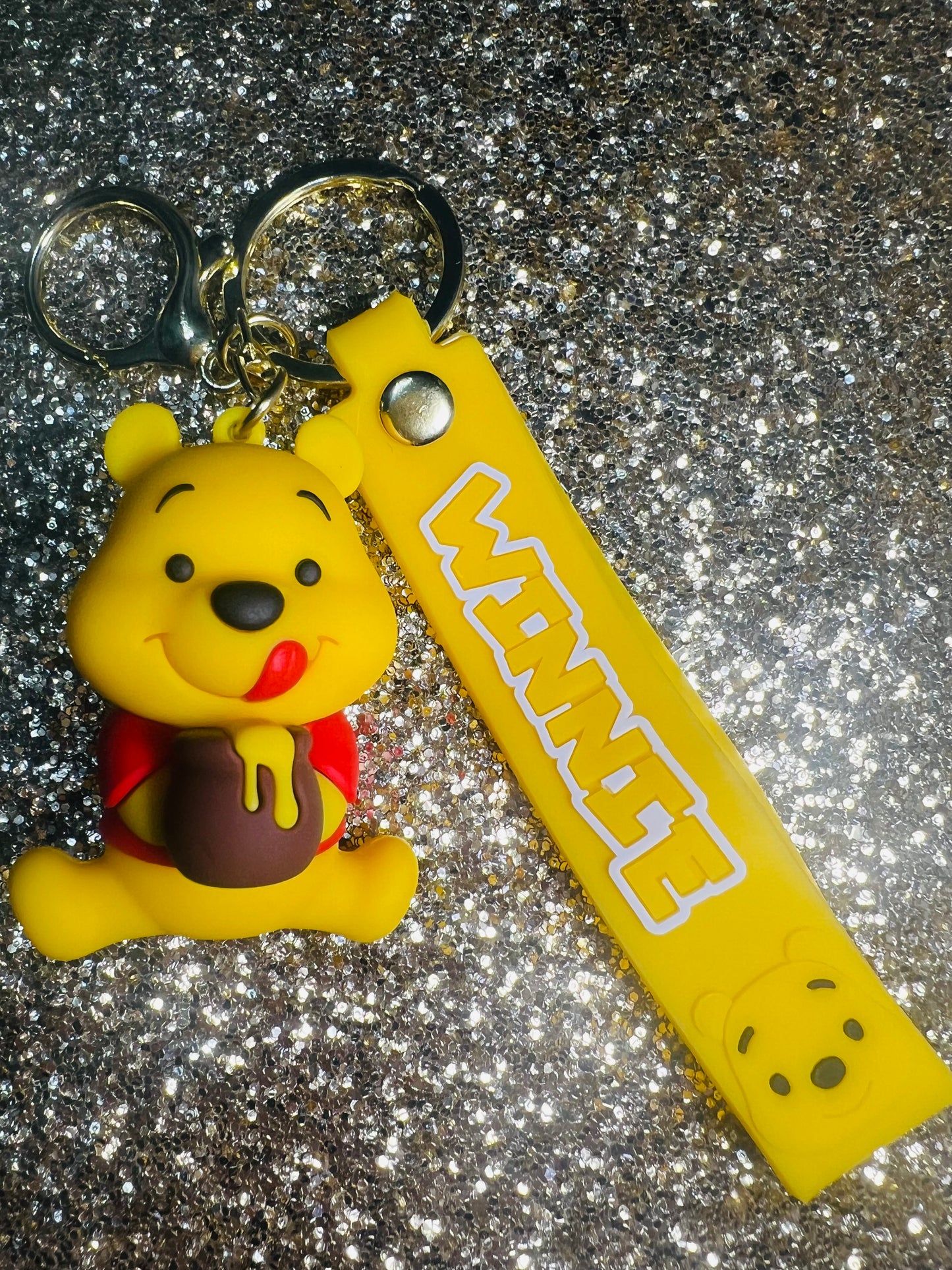 Pooh Bear Keychain
