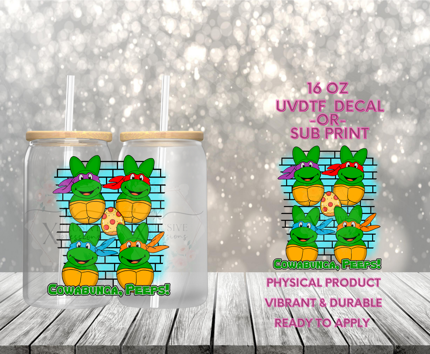 #983 TNMT Easter, Decal P2O