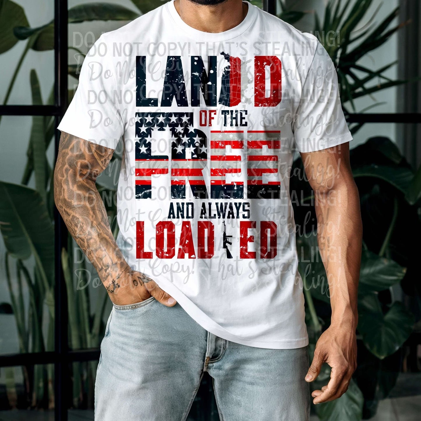 Land of the Free USA, DTF P2O