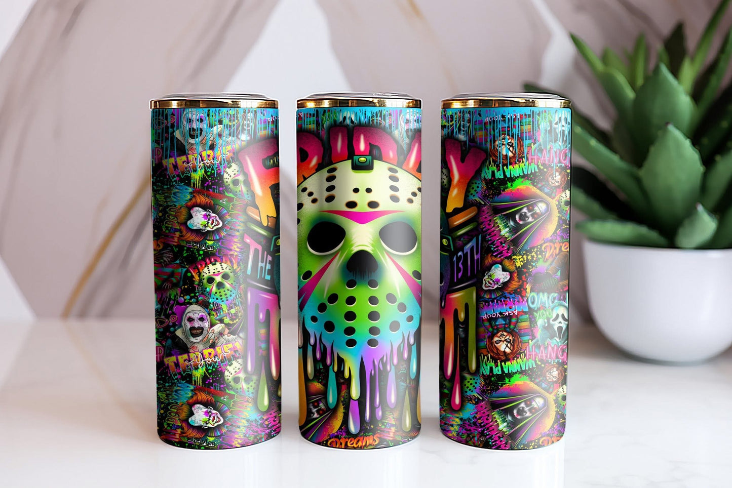 #1115 Horror Splatter Jason Collection, P2O