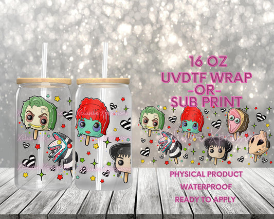 #643, Halloween Popsicle, 16 oz UVDTF P2O