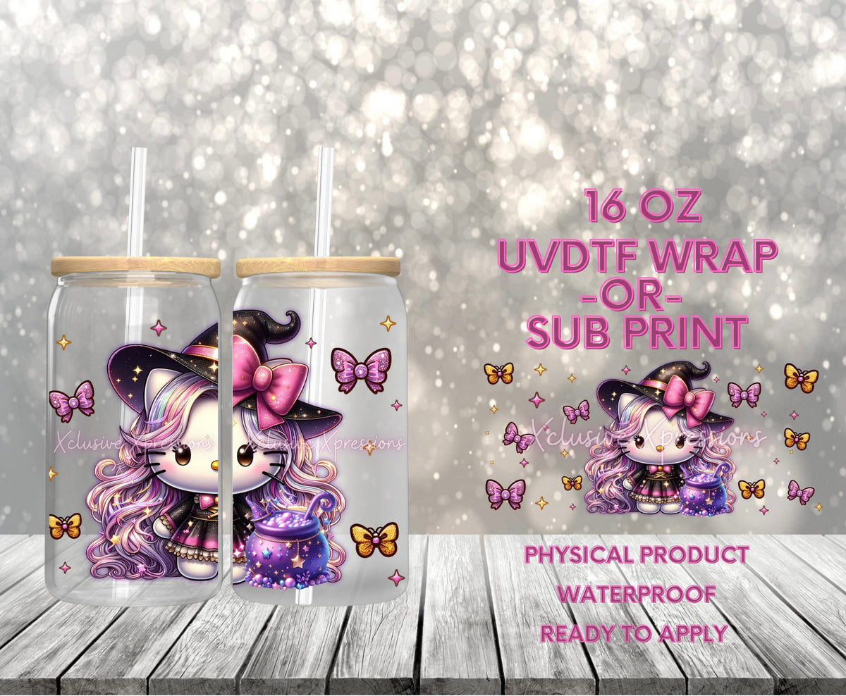 #599 HK Witch Halloween, 16 oz P2O