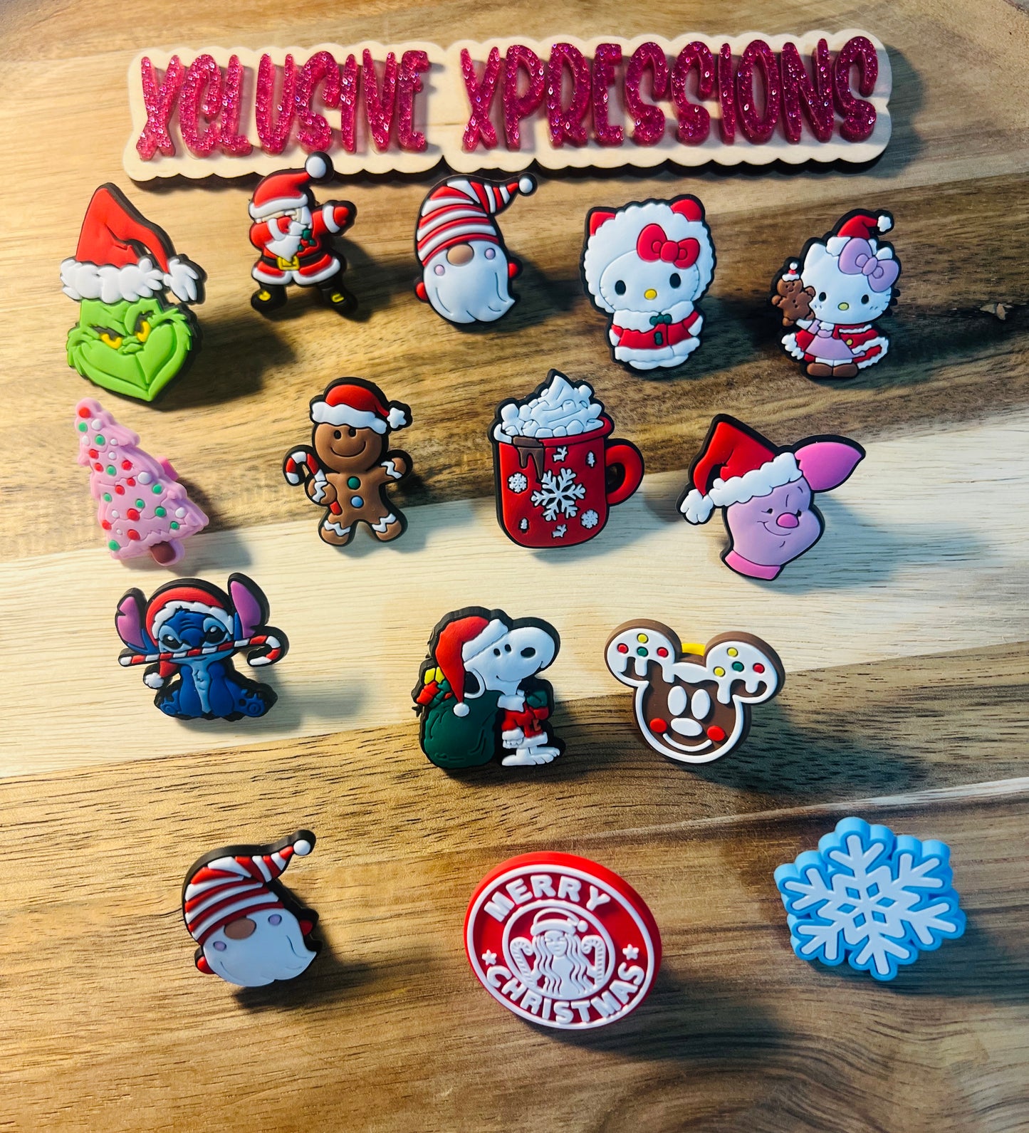 Adornos de paja de Navidad