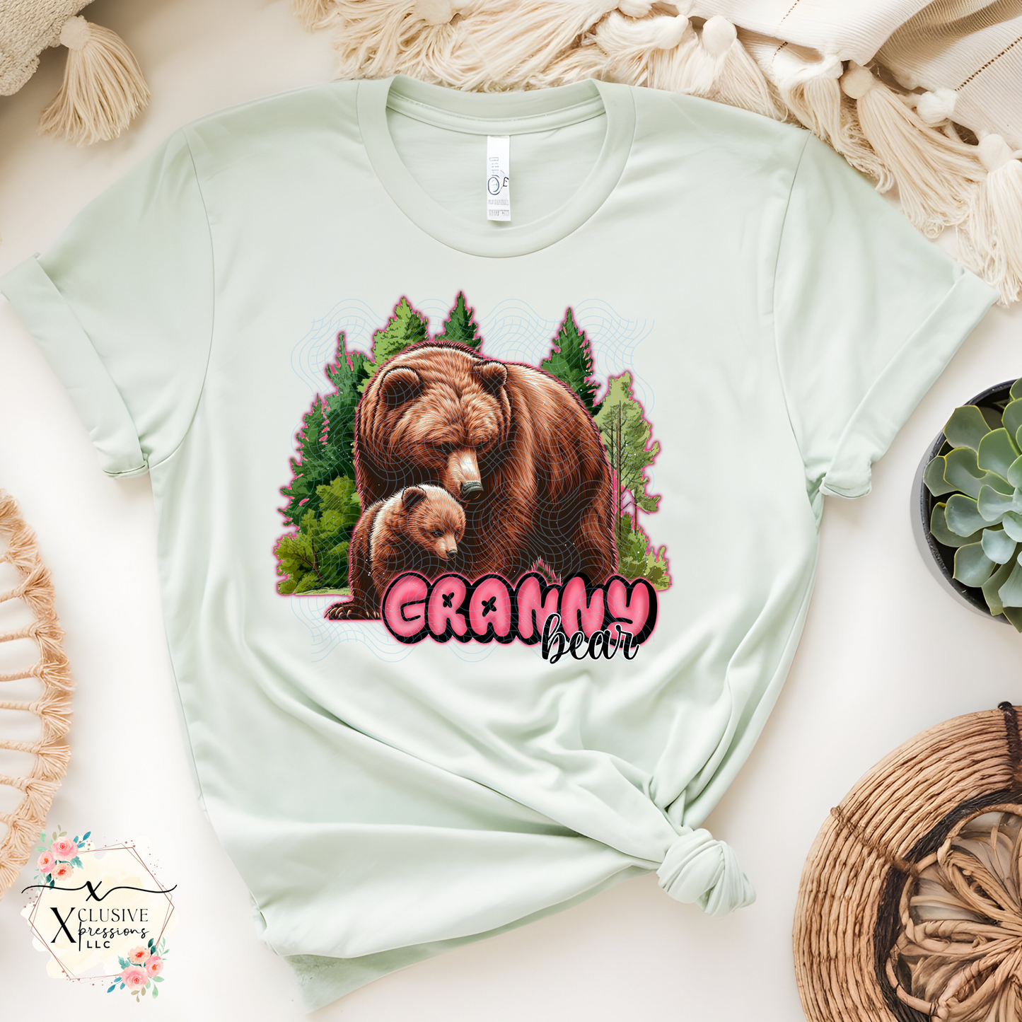 Grandma Granny Bear, DTF P2O