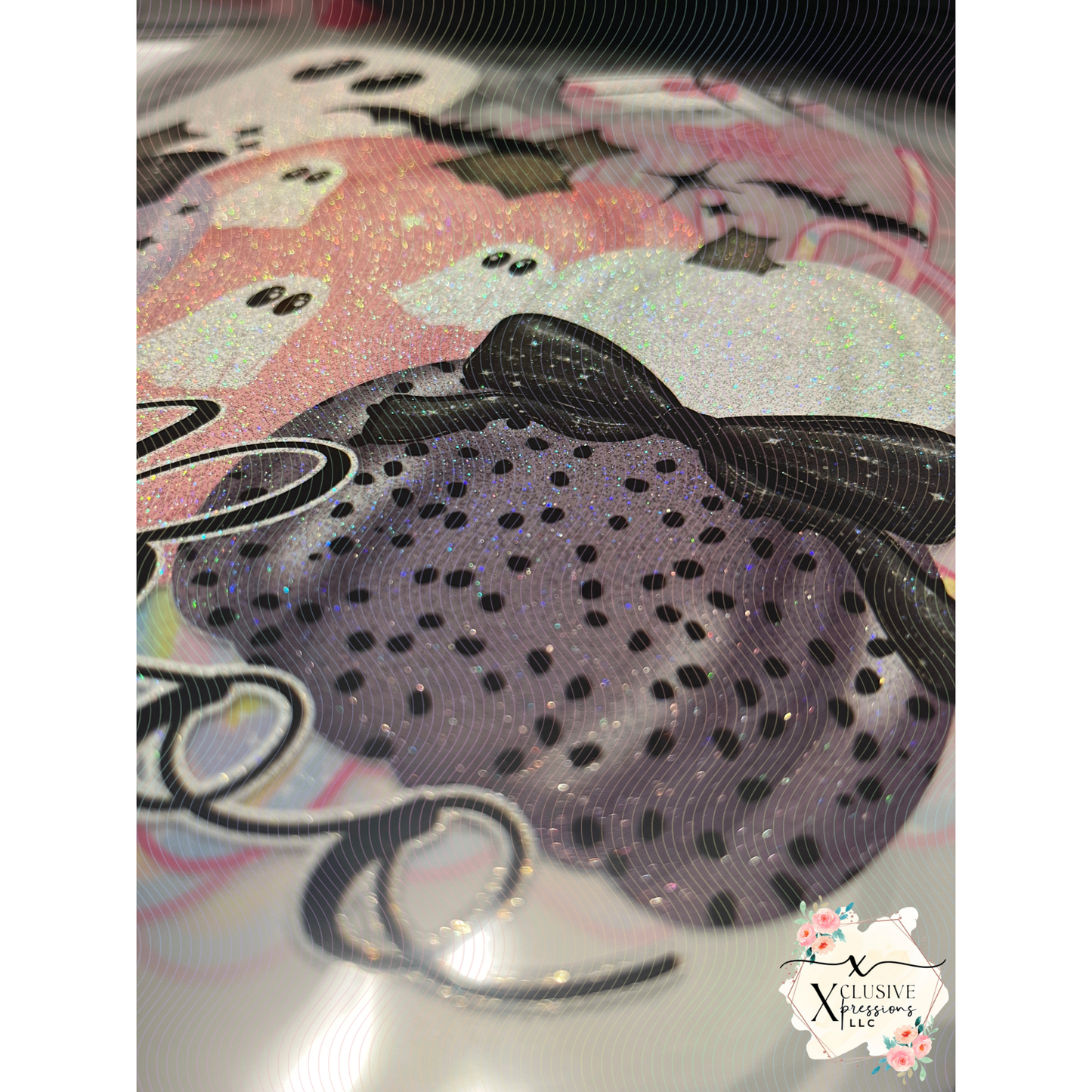 Hey Boo Pumpkin, Glitter DTF Screenprint