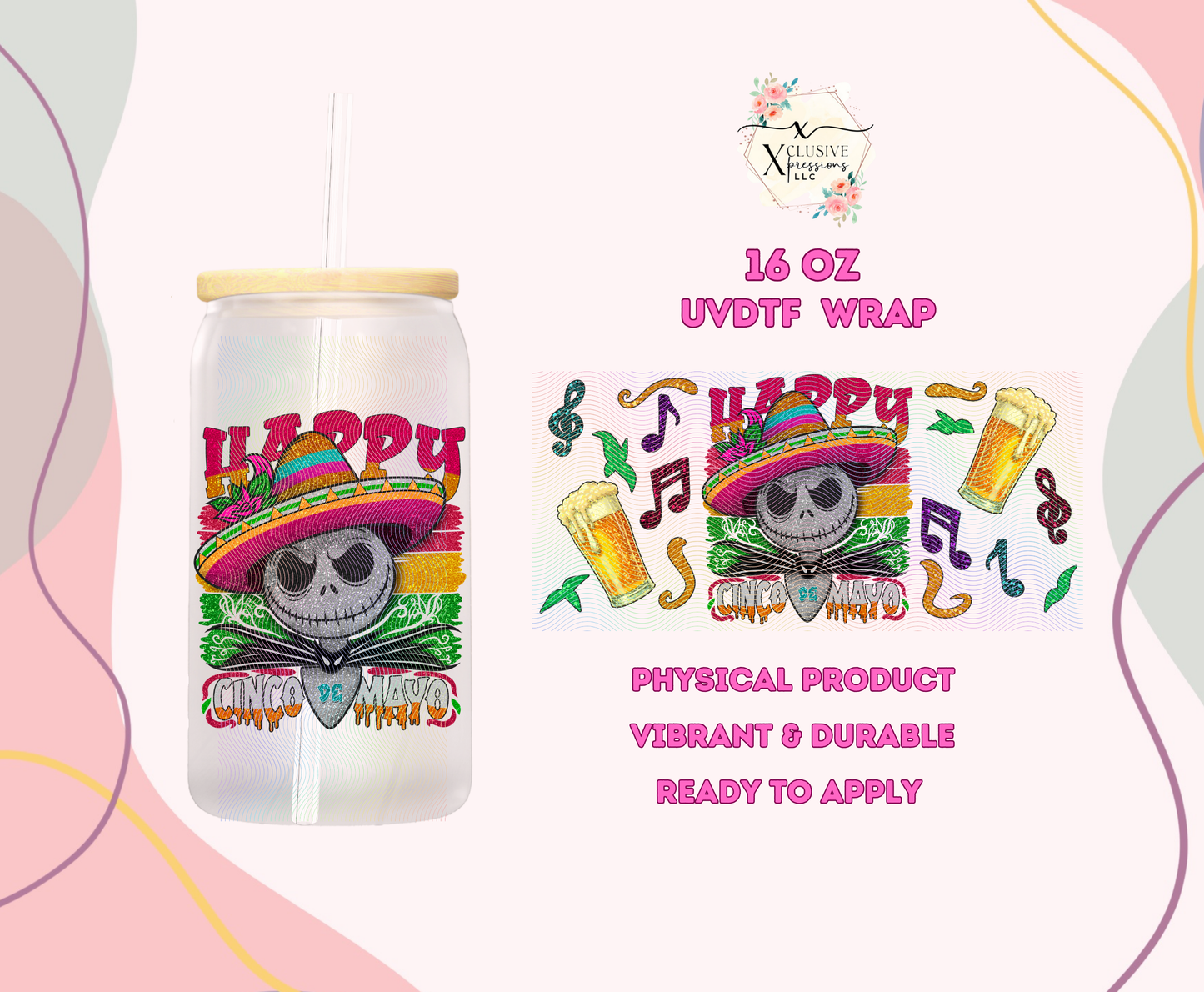 #1064 Jack Cinco de Mayo, 16 oz P2O