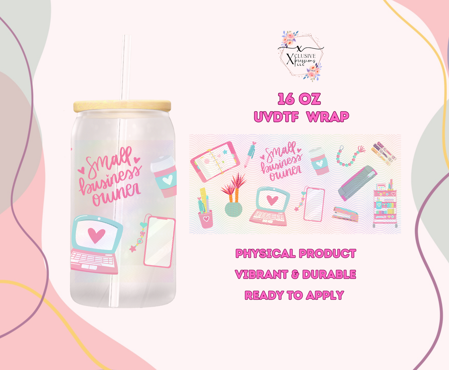 #1160 Crafter Small Business Owner, UVDTF P2O