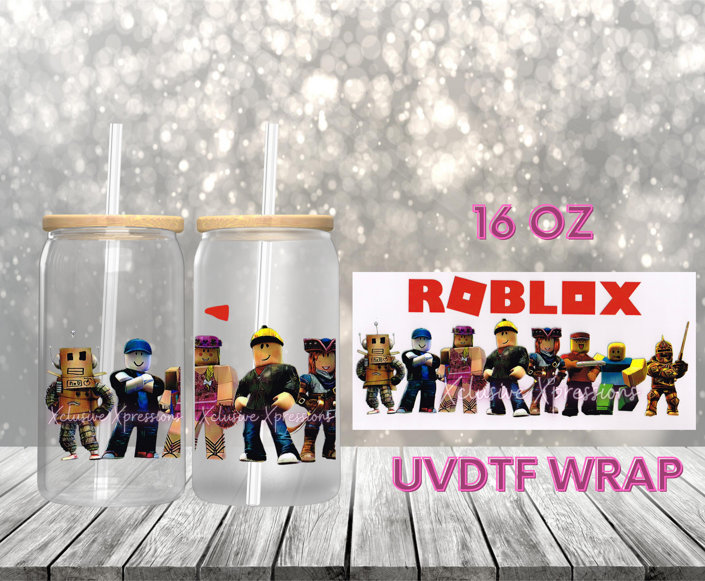 #343 Roblox, 16 oz UVDTF P2O